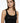ODETTE TOP-In The Mood For LoveSiyah Kadın Payetli Atlet ITMFL
